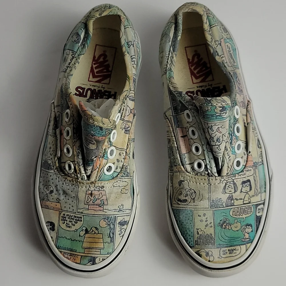 VANS Thrashed Peanut Comic Strip Charlie Brown kids 1